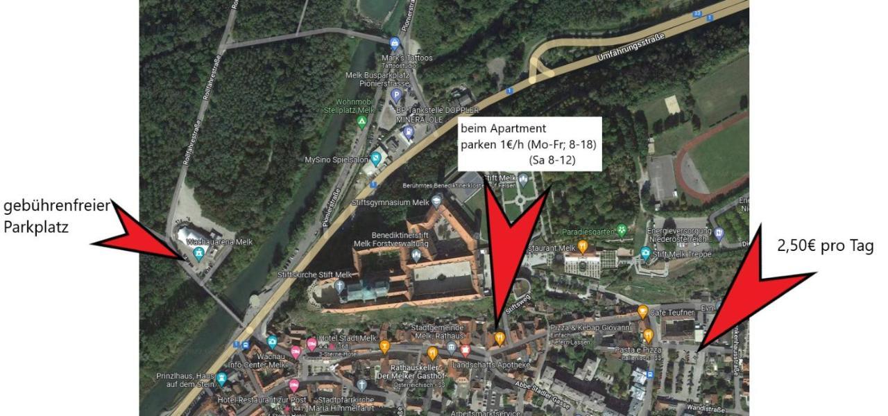 Ferienwohnung Schön Wohnen beim Stift Melk Exterior foto